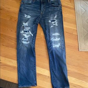 American eagle blue jeans
